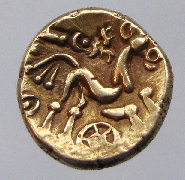 Celtic Gold Stater Atrebates Commius 50-25BC-0