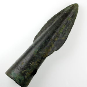 Bronze Age Socketed Spearhead - Silbury Coins : Silbury Coins