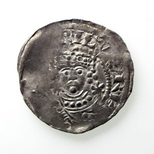 Henry I Silver Penny 1100-1135AD Quatrefoil Type Shaftsbury Mint - Rare-12878