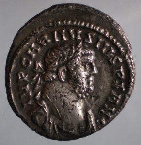 Carausius Silver Denarius 287-293AD : Silbury Coins