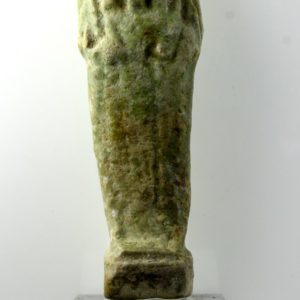 Egyptian Faience Ushabti C. 332-30 BC - Ptolemaic Period-14192