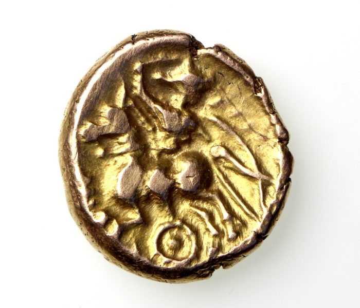 Catuvellauni Tasciovanus Ricon Gold Stater 25BC-10AD-15781