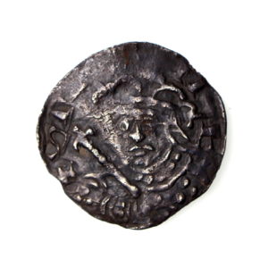 Stephen Silver Penny Voided Cross & Stars 1135-1154AD Hastings -15944