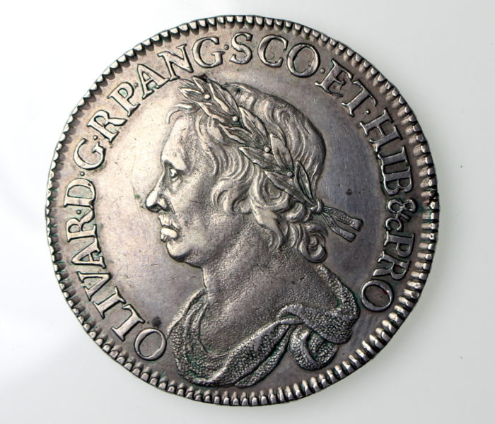 Oliver Cromwell Silver Halfcrown 1658AD-16713