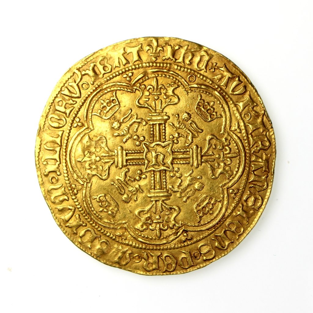 Henry Vi Gold Noble 1422 61ad Silbury Coins