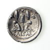 Julius Caesar Silver Denarius Spanish mint 49-44BC-18287