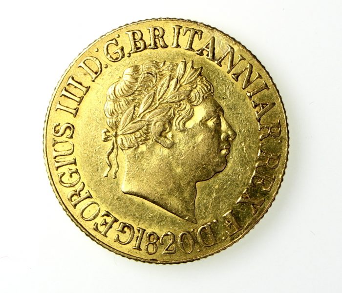 House of Hanover George III Gold Sovereign 1760-1820AD 1820AD-19567