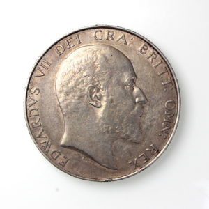 Edward VII Silver Crown 1901-10AD 1903AD Rare-19839