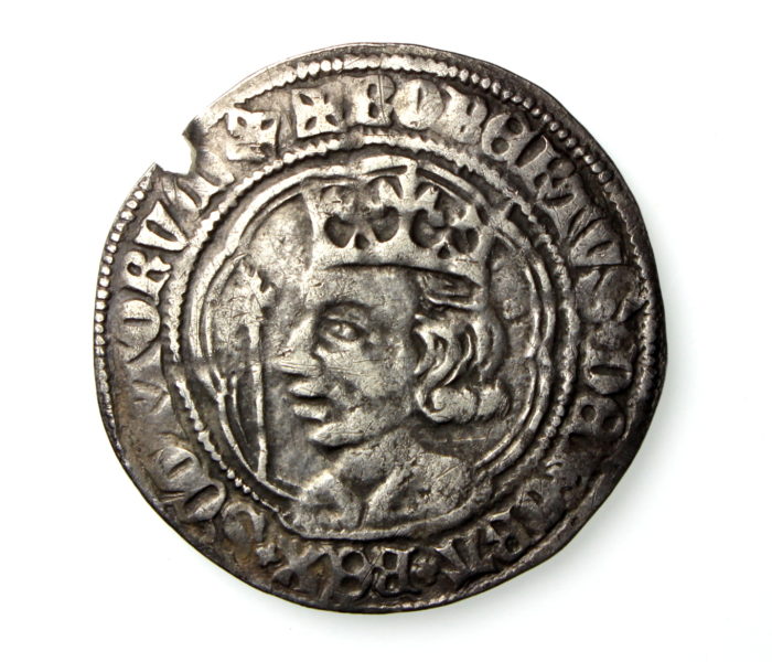 Robert II Silver Groat 1371-1390AD Wonderful style Perth -20103