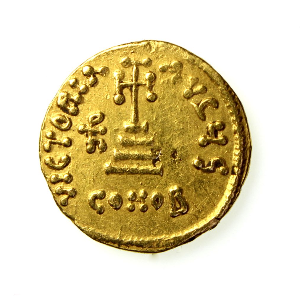 Byzantine Empire Heraclius Gold Solidus 610-641AD - Silbury Coins ...