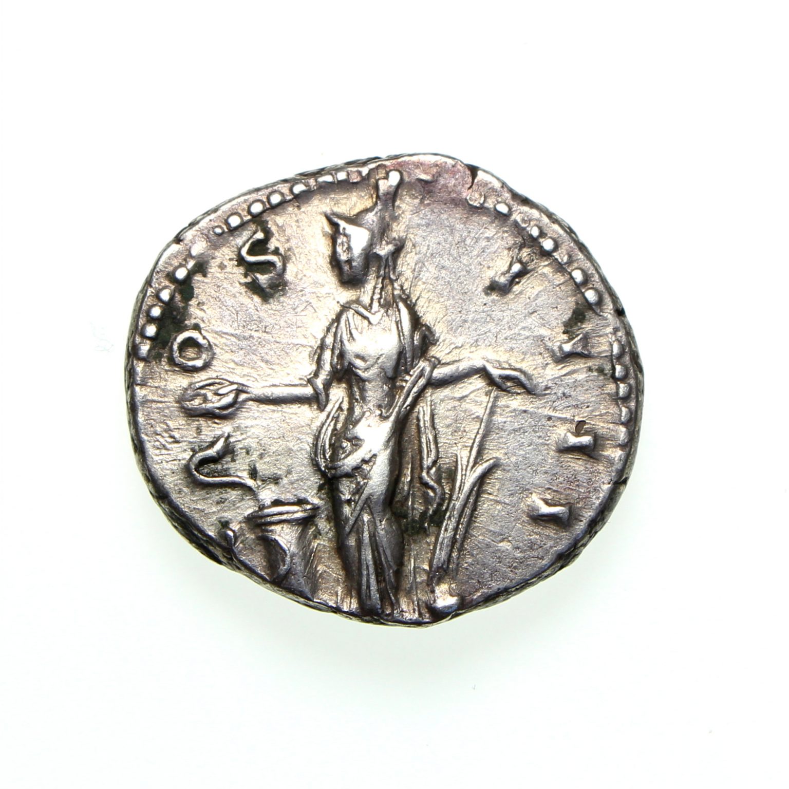 Antoninus Pius Silver Denarius 138-161AD - Silbury Coins : Silbury Coins