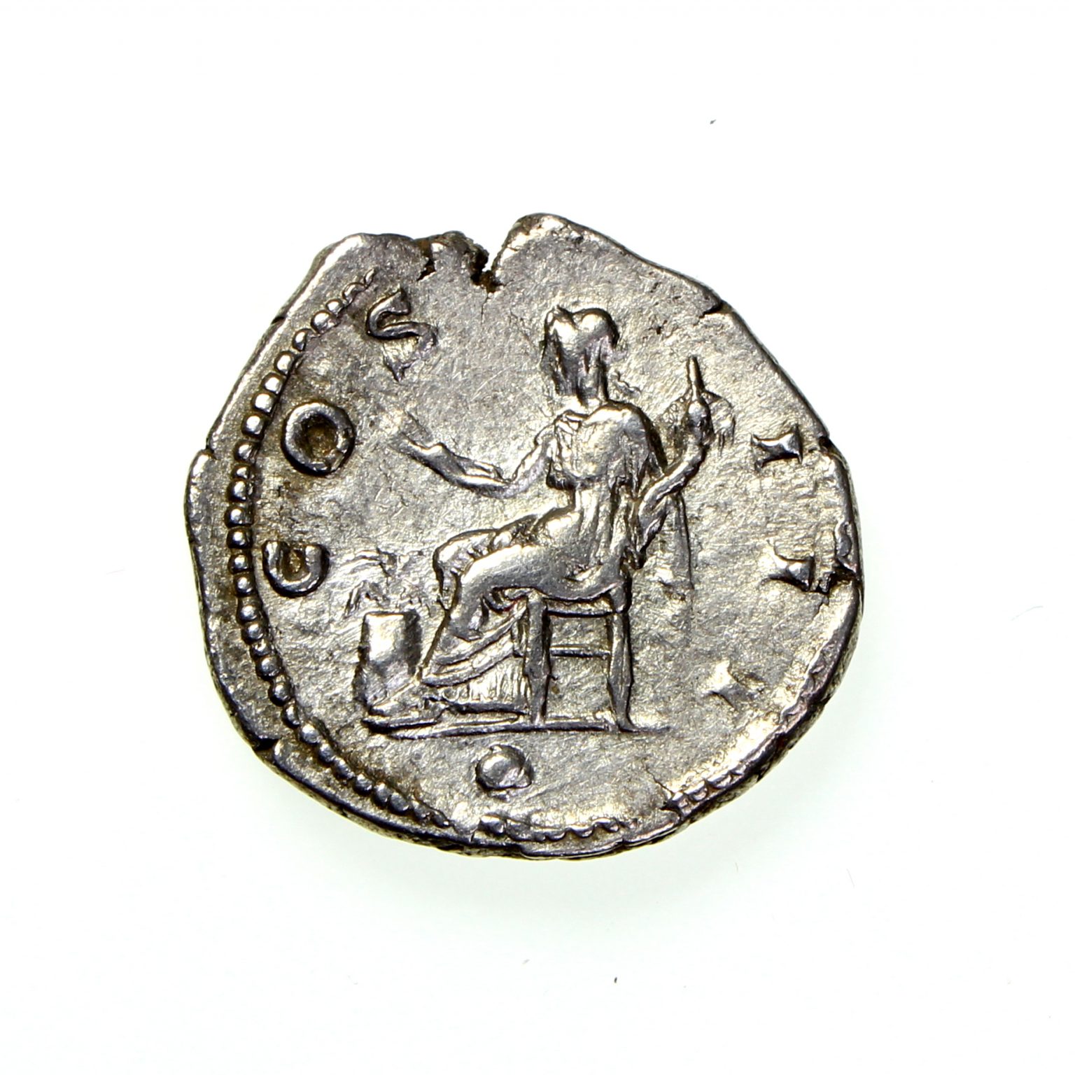 Hadrian Silver Denarius 117-138AD - Silbury Coins : Silbury Coins