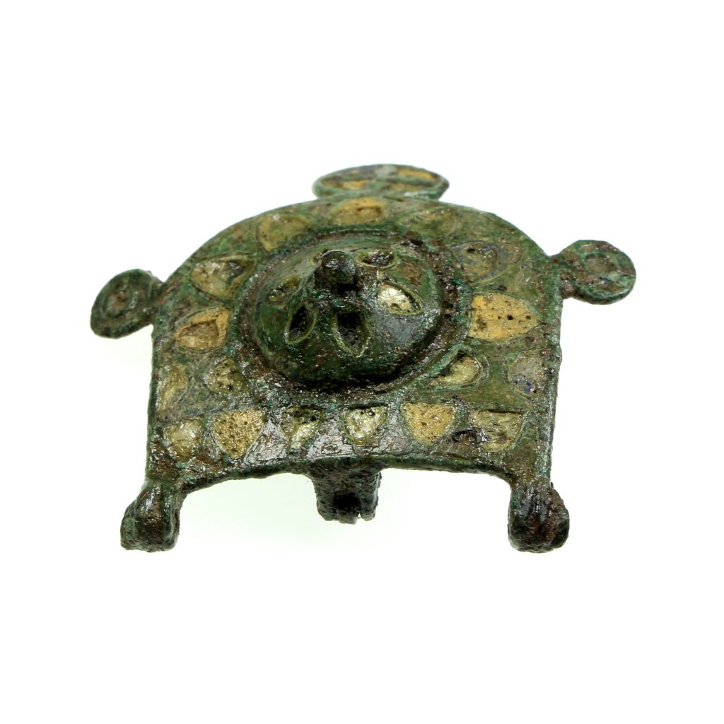 Roman Enamelled Chatelaine Brooch dating to the 2nd-3rd Century AD ...