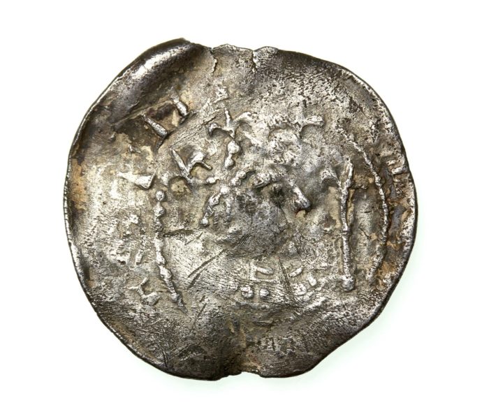 Stephen Silver Penny 1135-1154AD Watford type Paien, Northampton