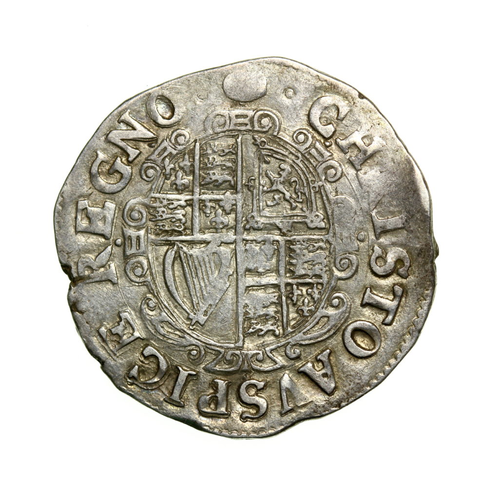 Charles I 1625-1649AD Silver Shilling Group D Tower under King mm. Tun ...