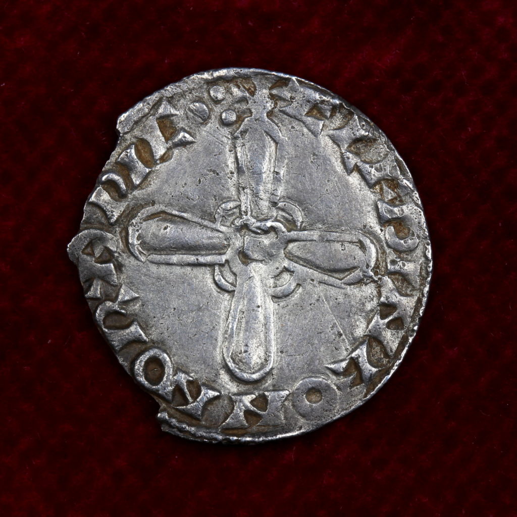 Harold I 'Harefoot' 1035-1040AD Silver Penny Jewel Cross Type Norwich ...