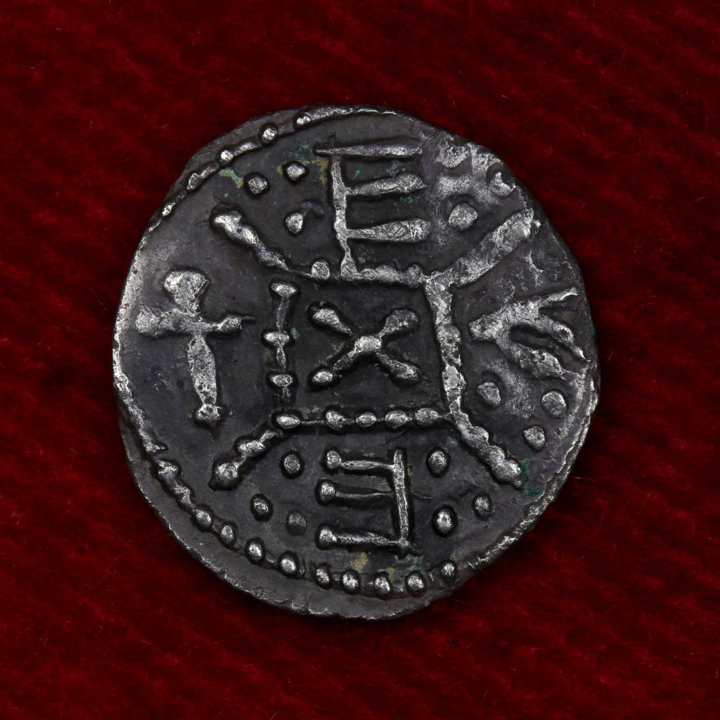 Kings of East Anglia Beonna AD 758 Transitional Silver Sceatta /Penny ...