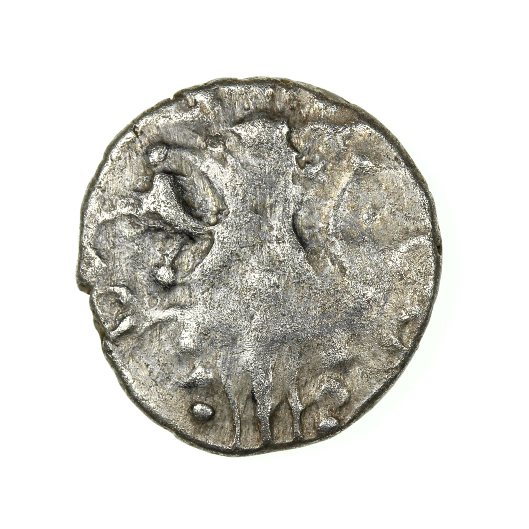 Iceni Ecen 10-43AD Silver Unit Ecen Trefoil, Scarce - Silbury Coins ...