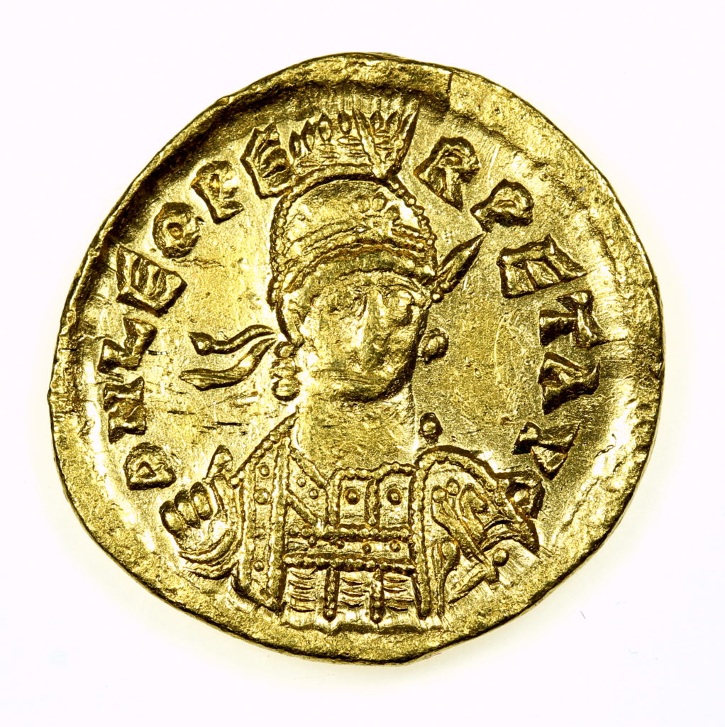 Leo I AD 457-474 Gold Solidus Constantinople - Silbury Coins : Silbury ...