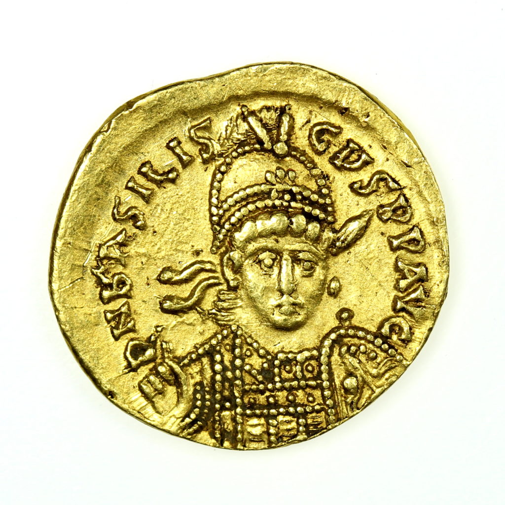 Basiliscus (Usurper) AD 475-476 Gold Solidus Constantinople - Silbury ...