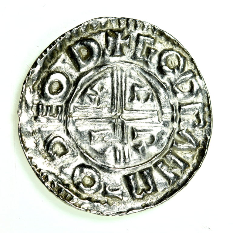 Aethelred II The Unready AD 978-1016 Silver Penny Crux type Thetford ...