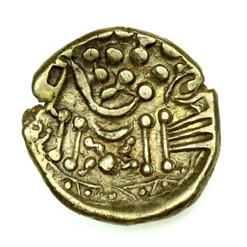 Belgae 65-40 BC Gold Stater Chute type - Silbury Coins : Silbury Coins