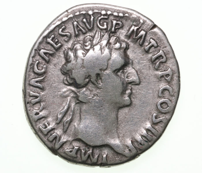 Nerva AD 96-98 Silver Denarius Rome