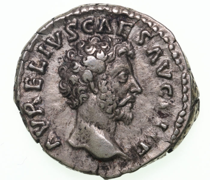 Marcus Aurelius AD 161-180 Silver Denarius