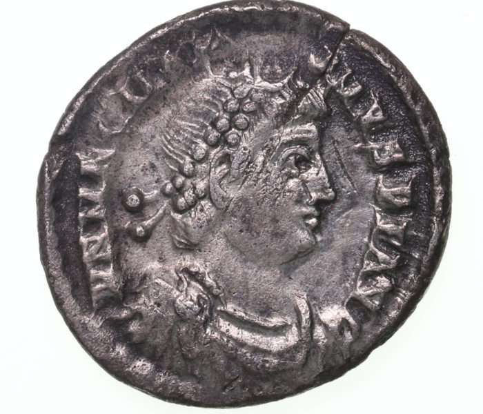 Magnus Maximus AD 383-388 Silver Siliqua Trier The Colkirk Hoard