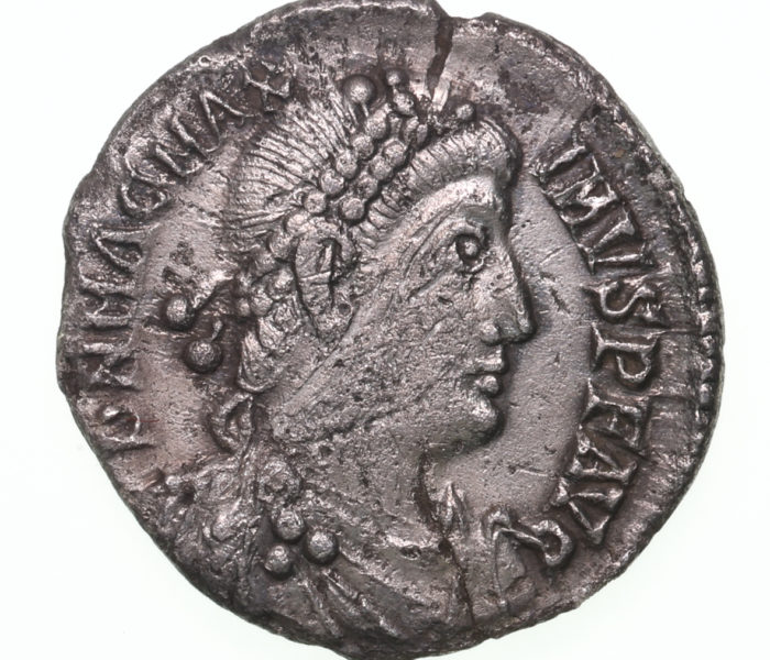 Magnus Maximus AD 383-388 Silver Siliqua Trier The Colkirk Hoard