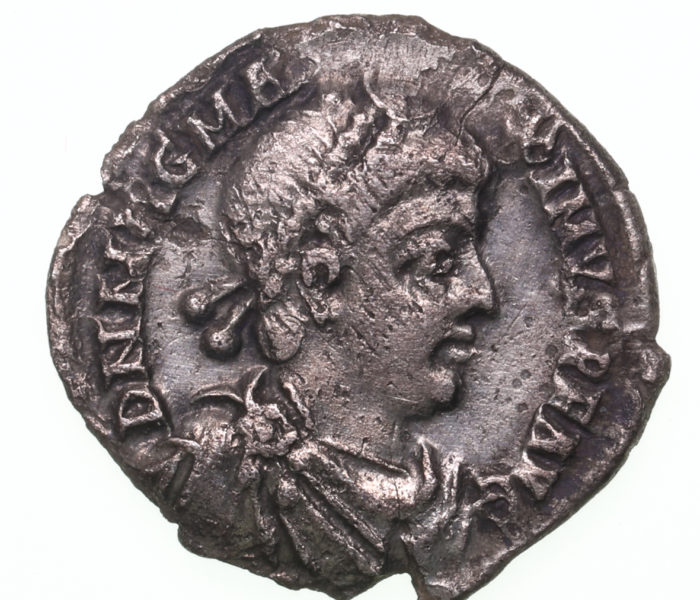 Magnus Maximus AD 383-388 Silver Siliqua Trier The Colkirk Hoard