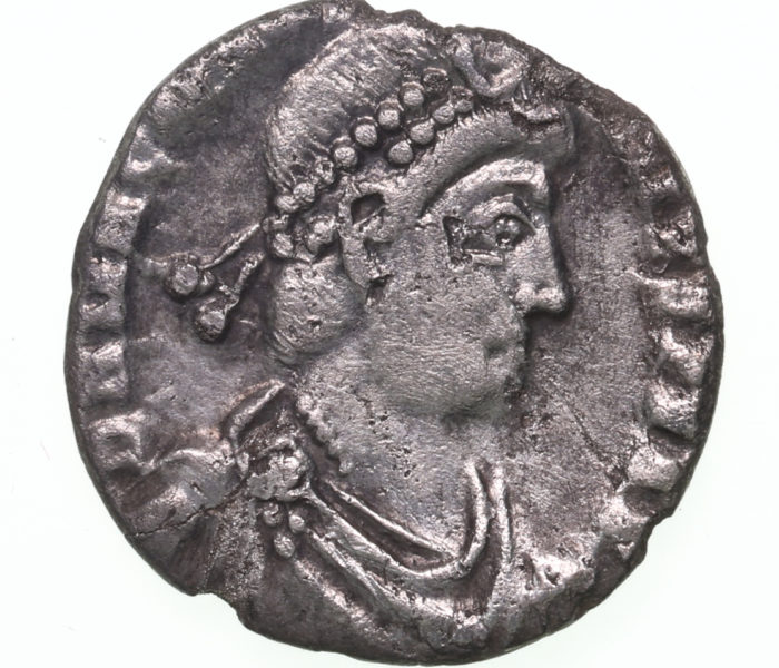 Magnus Maximus AD 383-388 Silver Siliqua Trier The Colkirk Hoard