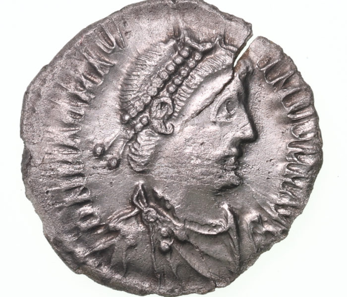 Magnus Maximus AD 383-388 Silver Siliqua Trier The Colkirk Hoard