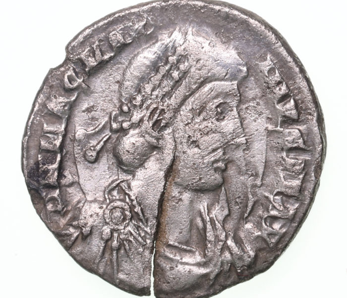 Magnus Maximus AD 383-388 Silver Siliqua Trier The Colkirk Hoard