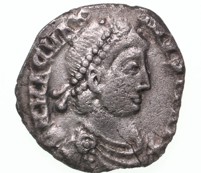 Magnus Maximus AD 383-388 Silver Siliqua Trier The Colkirk Hoard