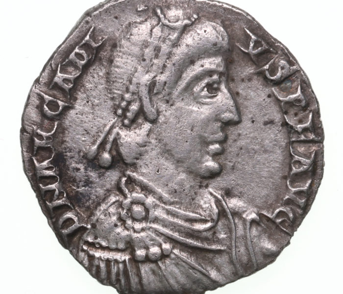 Arcadius AD 383-408 Silver Siliqua Trier The Colkirk Hoard