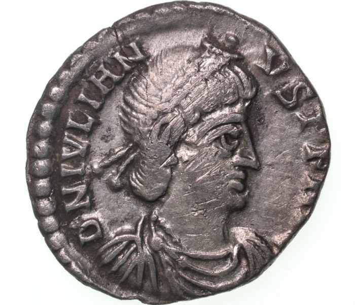 Julian II (Apostate) AD 360-363 Silver Siliqua Arles The Colkirk Hoard