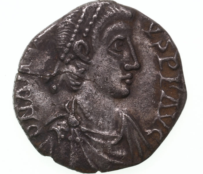 Arcadius AD 383-408 Silver Siliqua Trier The Colkirk Hoard