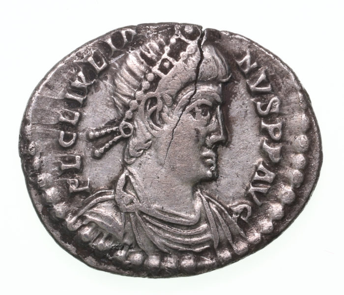 Julian II (Apostate) AD 360-363 Silver Siliqua Lugdunum The Colkirk Hoard