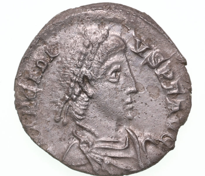 Arcadius AD 383-408 Silver Siliqua Milan The Colkirk Hoard