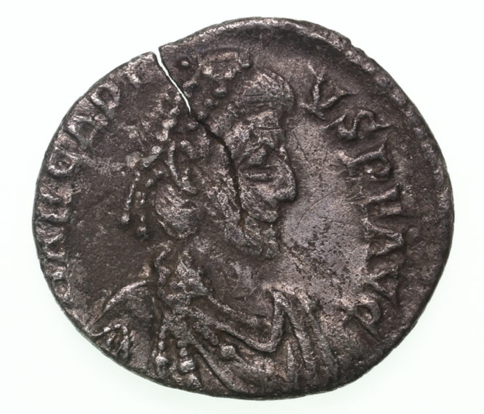 Arcadius AD 383-408 Silver Siliqua Trier The Colkirk Hoard