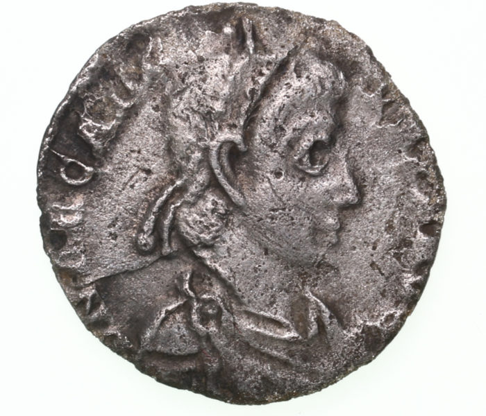 Arcadius AD 383-408 Silver Siliqua Milan The Colkirk Hoard