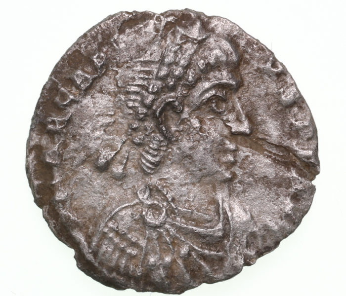 Arcadius AD 383-408 Silver Siliqua Trier The Colkirk Hoard