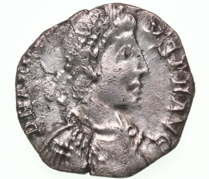 Arcadius AD 383-408 Silver Siliqua Milan The Colkirk Hoard