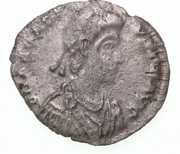 Arcadius AD 383-408 Silver Siliqua Milan The Colkirk Hoard