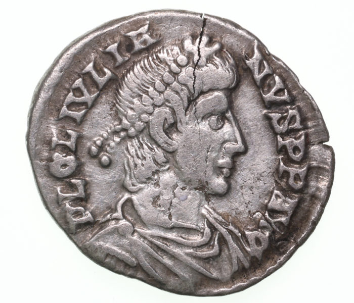 Julian II (Apostate) AD 360-363 Silver Siliqua Lugdunum The Colkirk Hoard