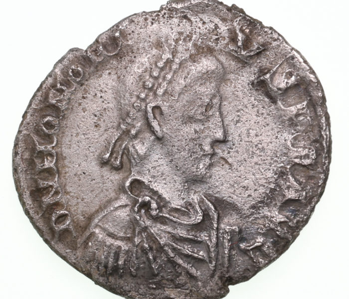 Honorius AD 393-423 Silver Siliqua Milan The Colkirk Hoard