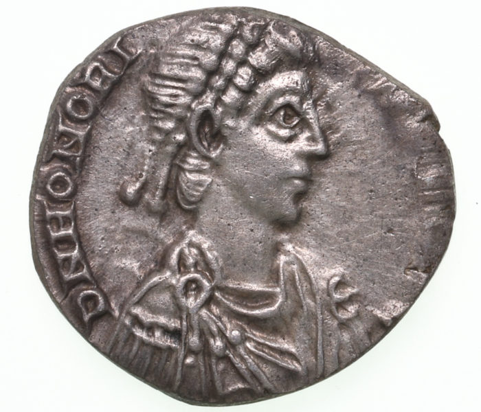 Honorius AD 393-423 Silver Siliqua The Colkirk Hoard