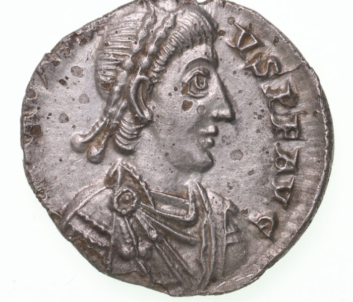 Honorius AD 393-423 Silver Siliqua Milan The Colkirk Hoard