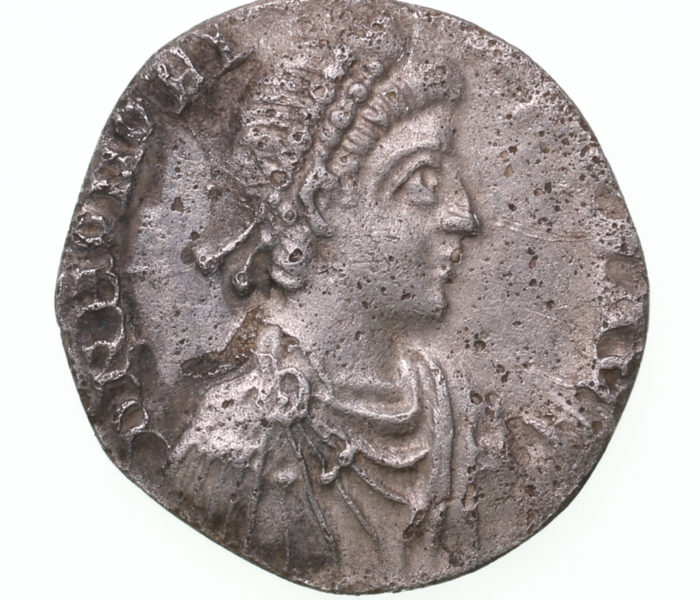 Honorius AD 393-423 Silver Siliqua Milan The Colkirk Hoard